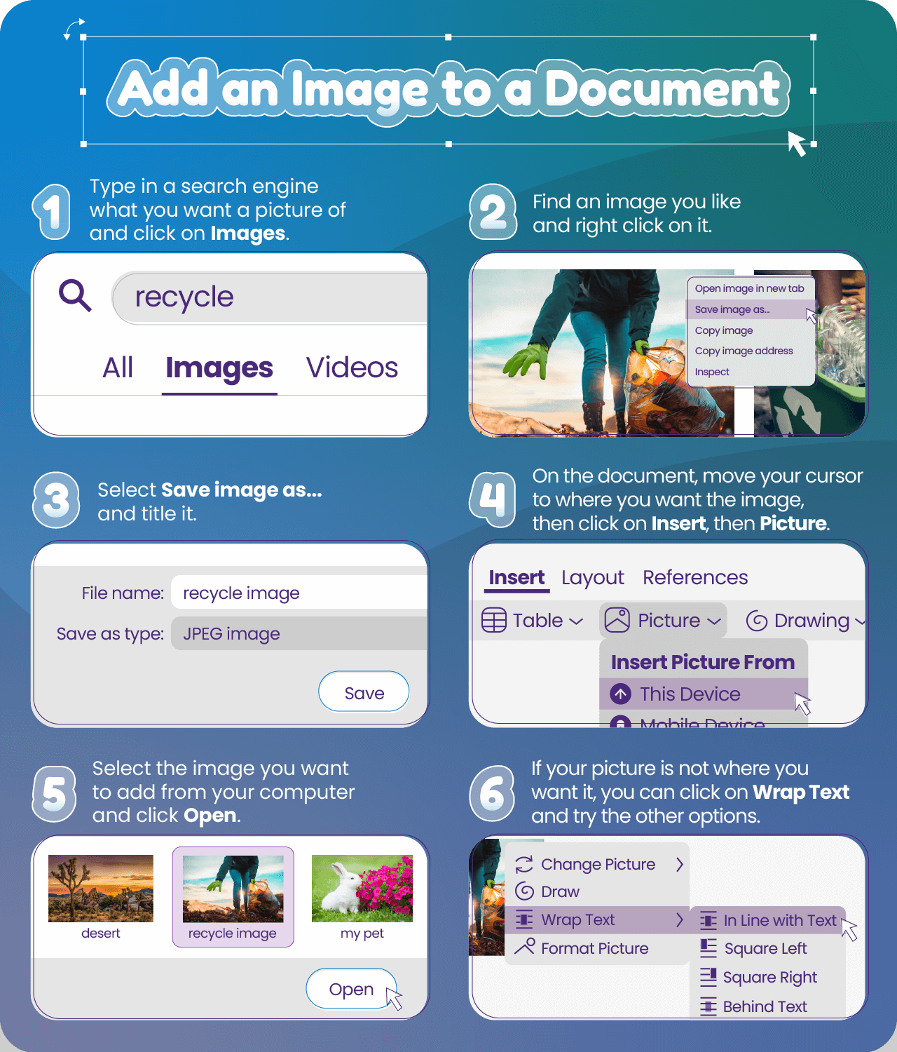 Add an Image to a Document Add an Image to a Document