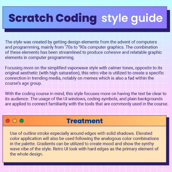 Scratch Coding Style Scratch Coding Style