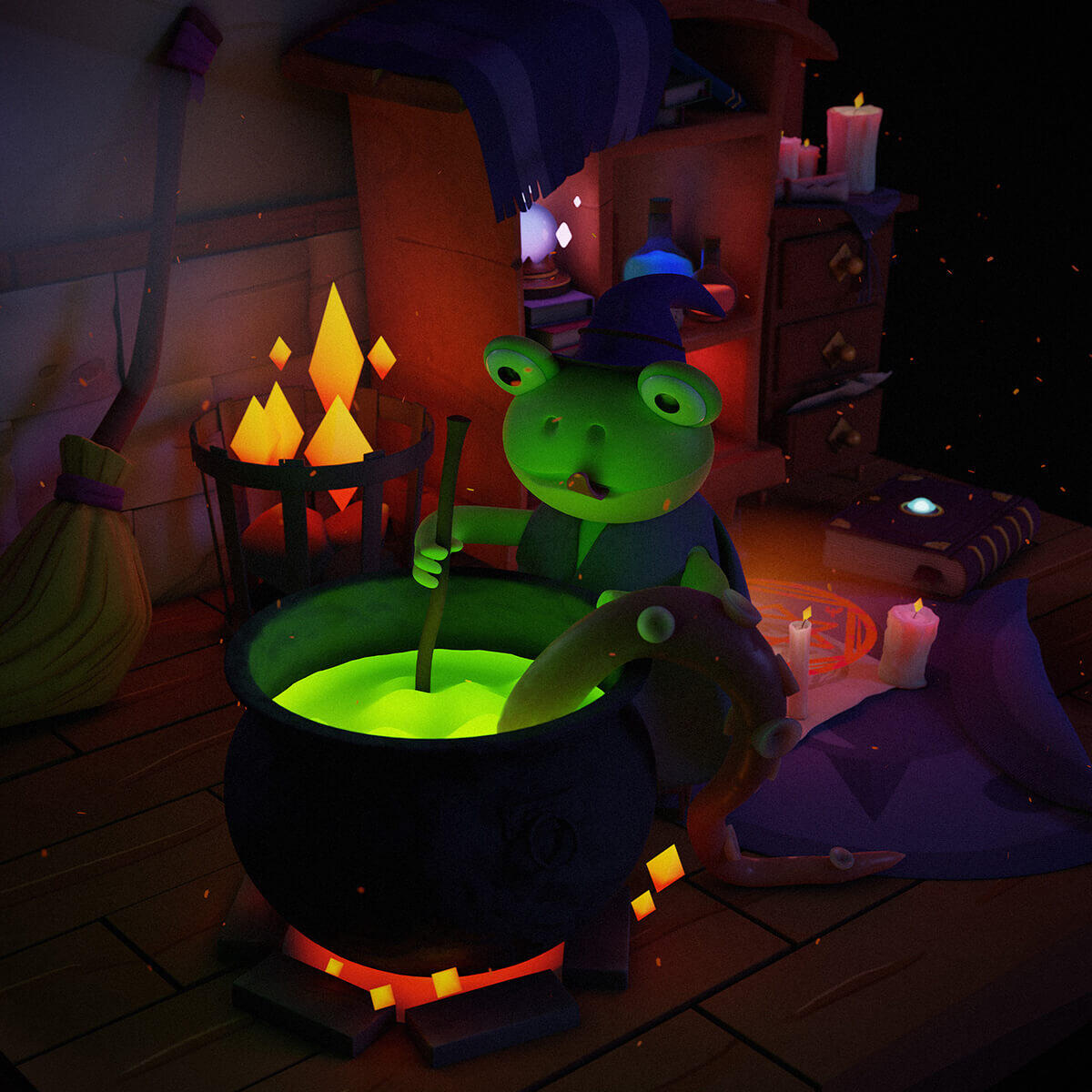 Frog Witch Frog Witch